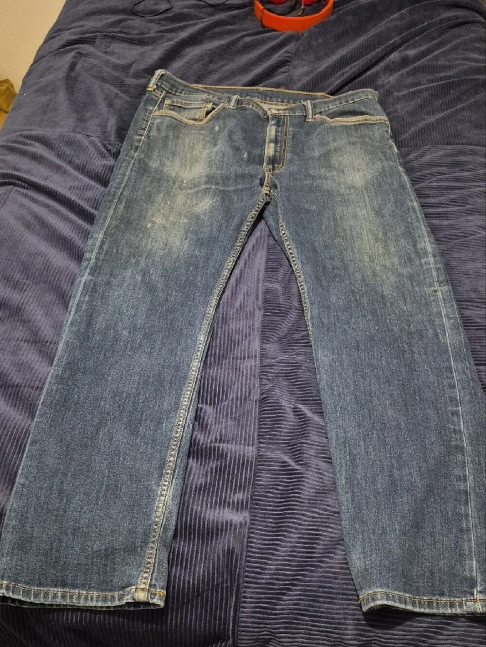 Levi's Women's Dark Blue Straight-Leg Jeans